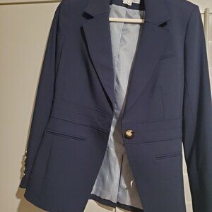 Veronica Beard Classic Navy Blazer size 2 NWOT